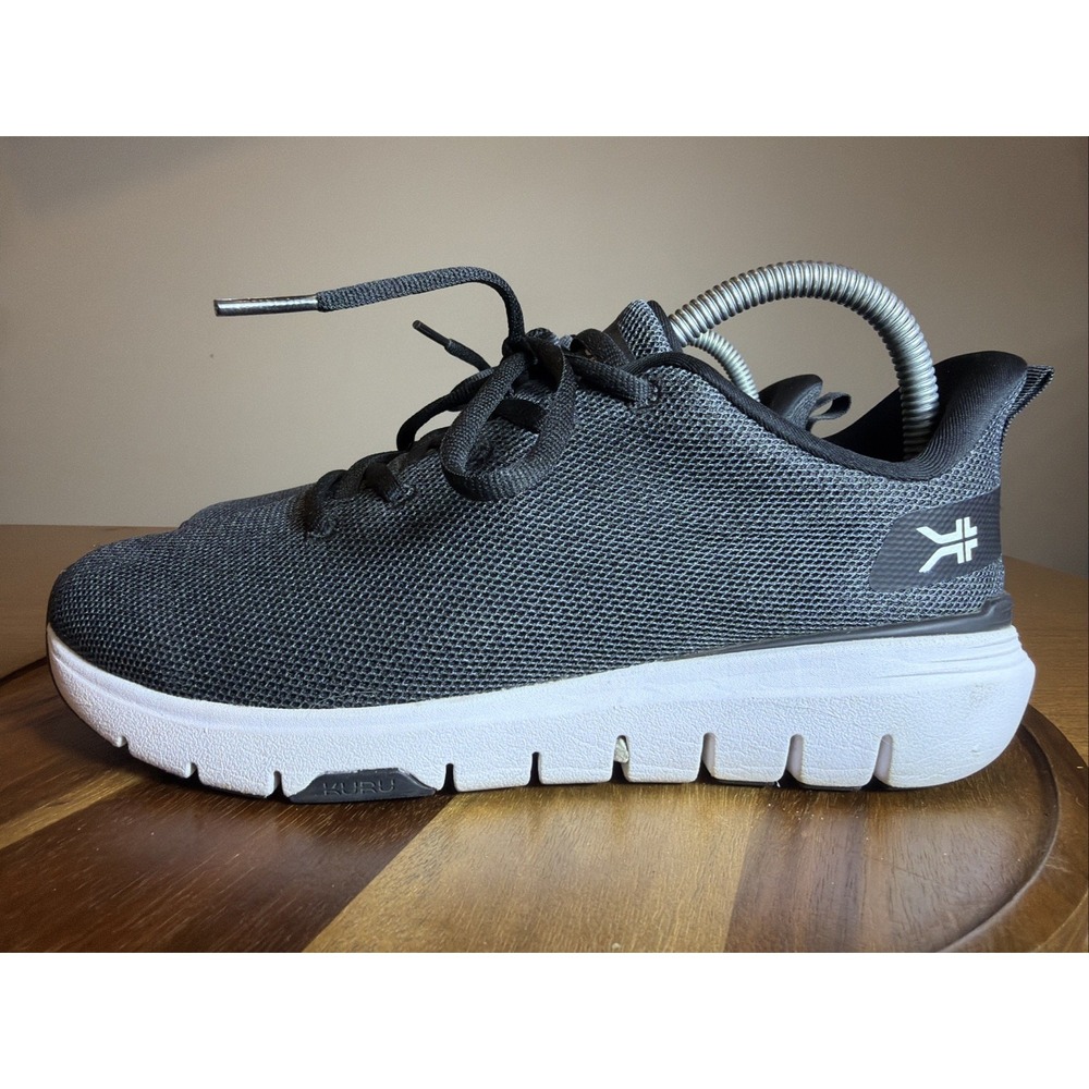 KURU Footwear FLEX Via Womens Sneaker 7.5 M Black Desert Green 209906-75-B